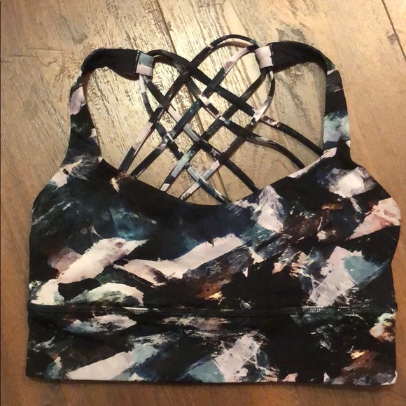 lululemon athletica Other - Lululemon Energy long line sports bra size 8.